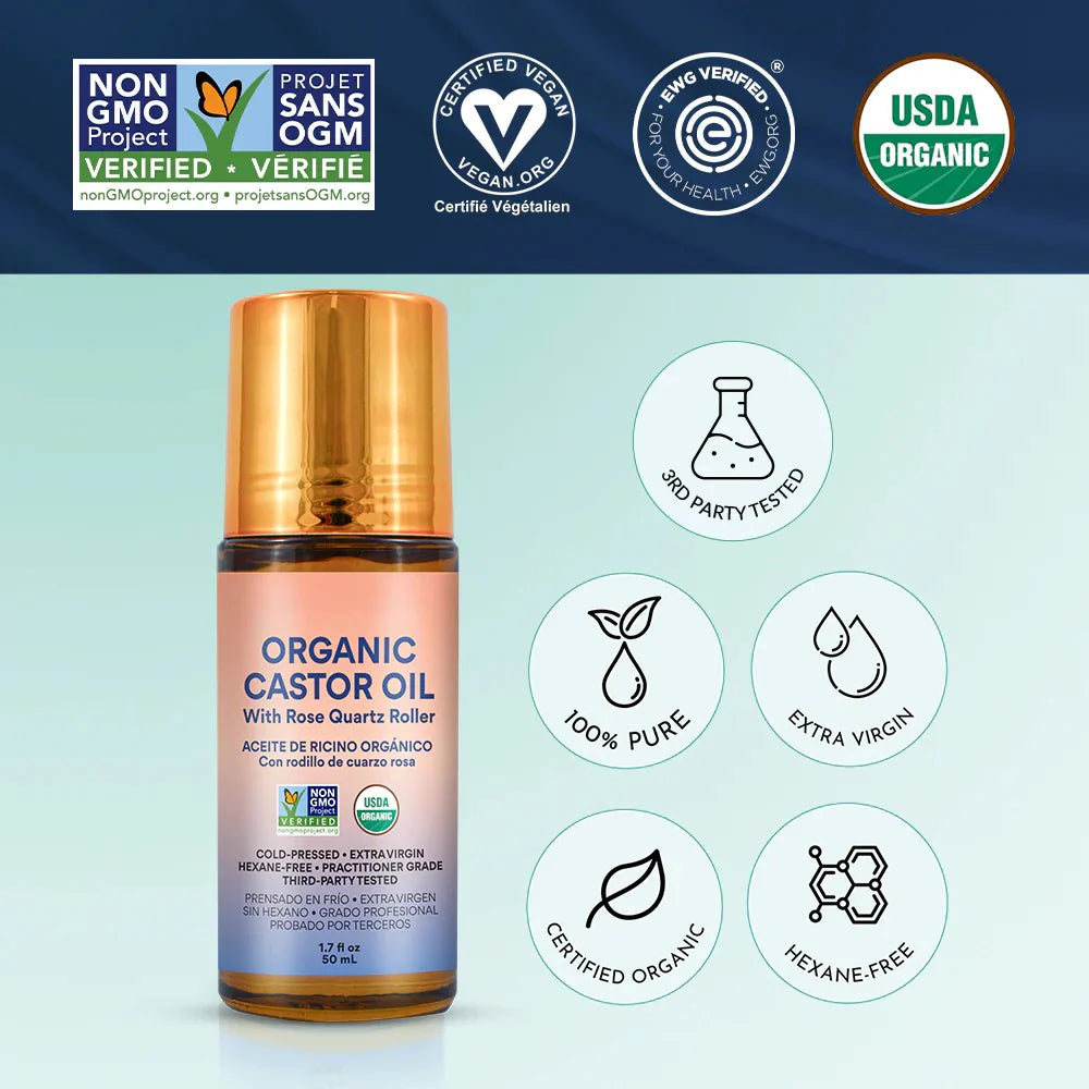 Skinuretic™ - Organic Castor Oil Roll-On