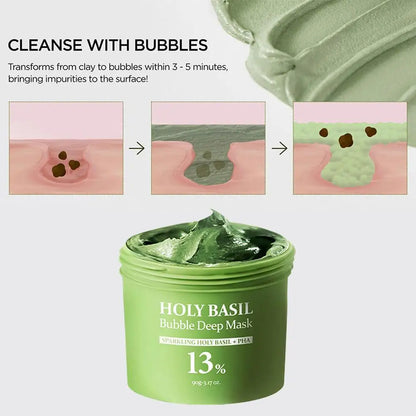 Skinuretic™ - Holy Basil Bubble Deep Mask